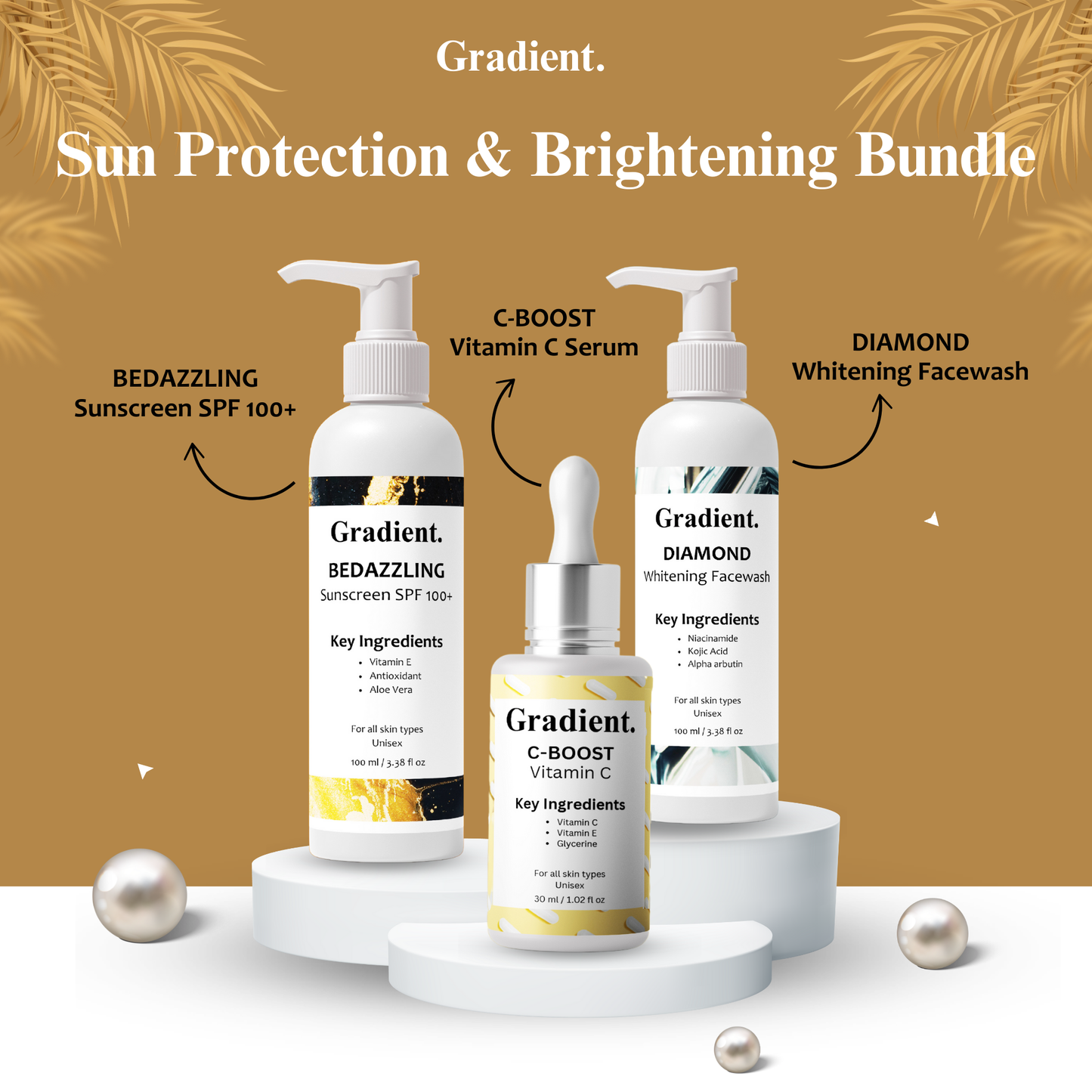 Sun Protection & Brightening Bundle