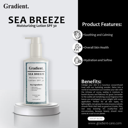 SEA BREEZE - Moisturizing Lotion SPF 30